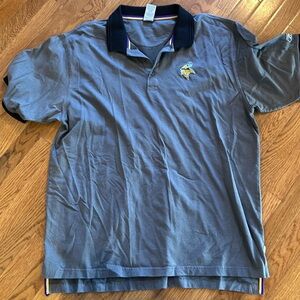 NFL team apparel Reebok Minnesota Vikings, 2XL, XXL, polo shirt, embroidered